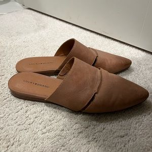 Lucky Brand Brown Flats Size 8